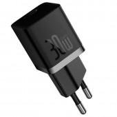 Мережевий зарядний пристрій 1Type-C Baseus GaN5 Fast Charger (mini) 1C 25W EU Black