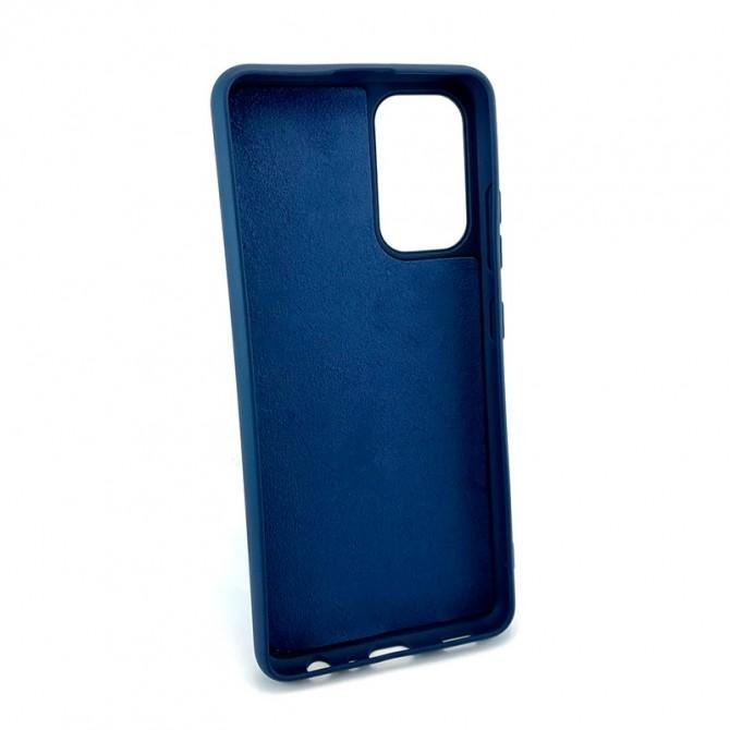 Чехол Soft Case Samsung A325 Galaxy A32 Ярко Синий-1