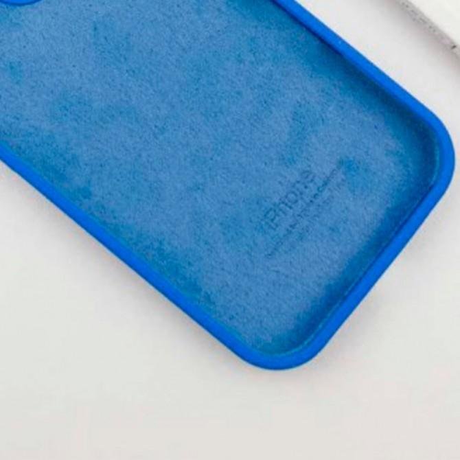 Силиконовый чехол для iPhone 16 Pro Capri Blue FULL-1