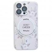 TPU+PC чехол Secret Garden with MagSafe для Apple iPhone 13 Pro Max (6.5
