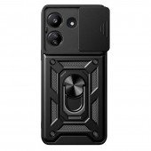 Чехол HONOR Hard Defence Series Xiaomi Redmi 13c/ Poco C65 Black (with Camshield and magnet) Чехол HONOR Hard Defence Series Xiaomi Redmi 13c/ Poco C65 Black (with Camshield and magnet)
