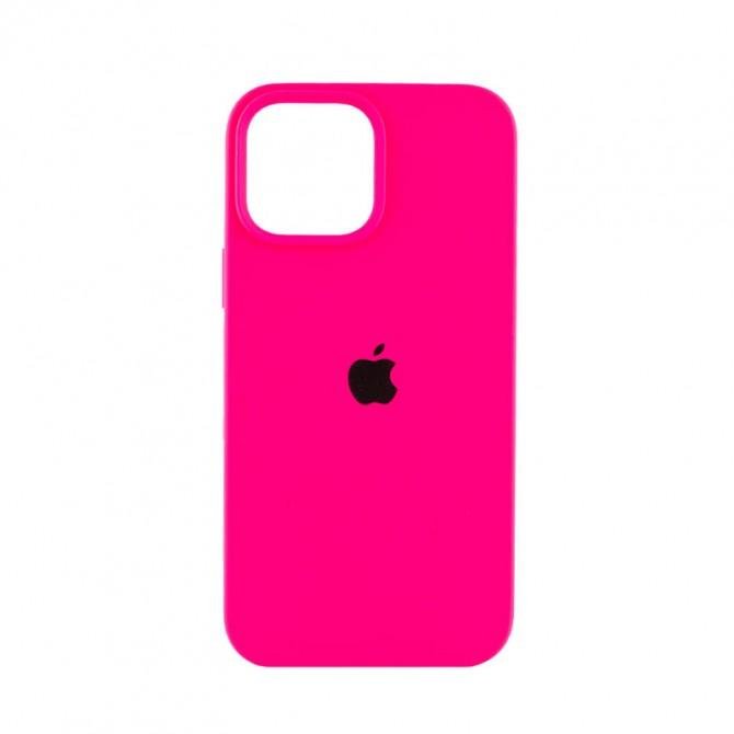 Оригинальный силиконовый чехол для iPhone 14 Pro Max Hot Pink FULL