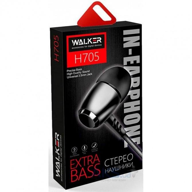 Наушники WALKER H705 with mic Black-1