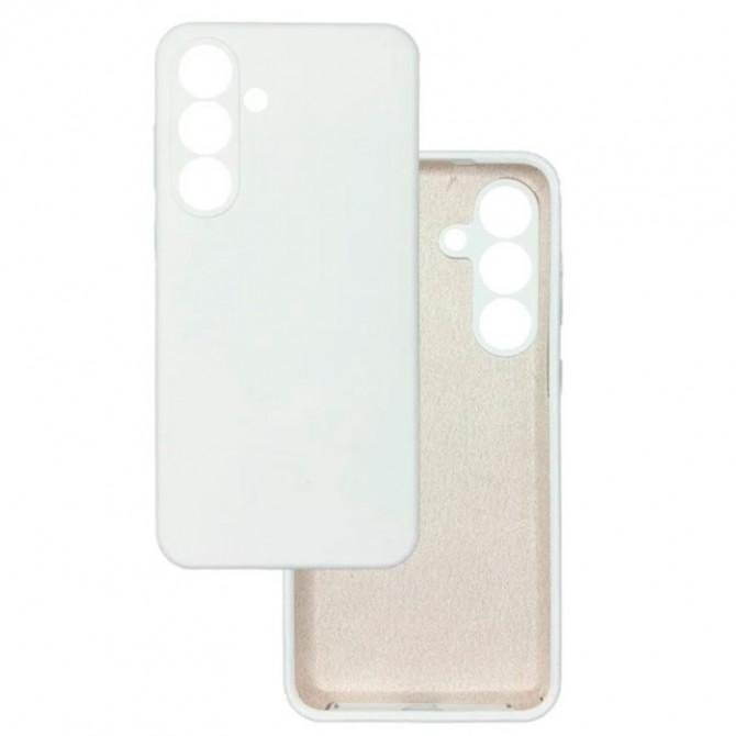 Силиконовый чехол Soft для Samsung A256 Galaxy A25 Белый FULL-2