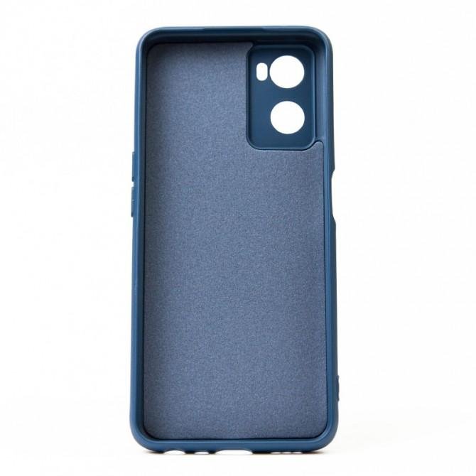Чехол Original Soft Case Oppo A96 4G / A36 / A76 Синий FULL-1