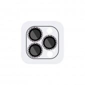 Захисне скло на камеру Metal Shine (в упак.) для Apple iPhone 15 Pro/15 Pro Max Темно Сірий