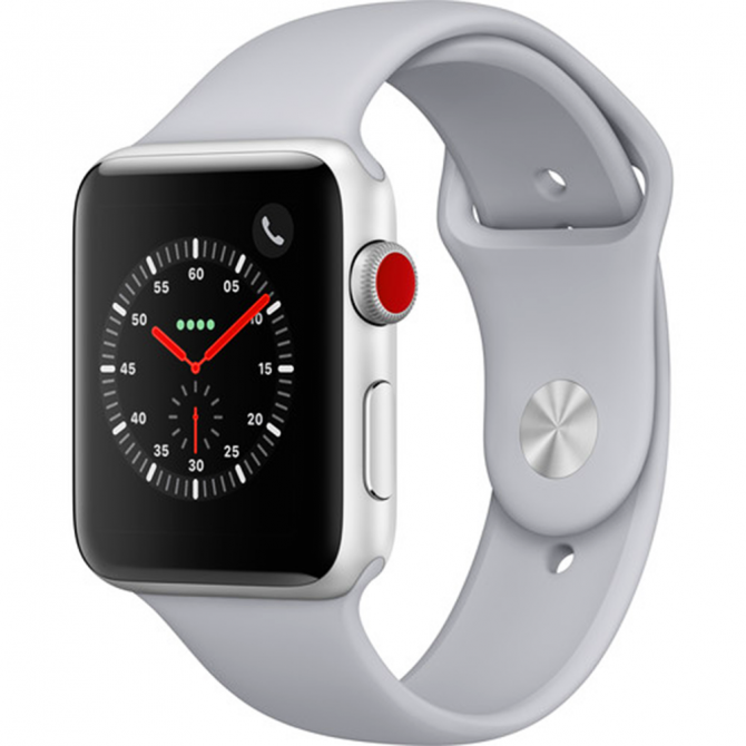 Ремешок для Apple Watch 38/40mm Sport Band Silver