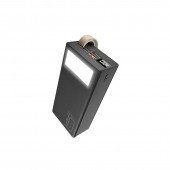 Додаткова батарея Power Bank Ridea RP-D30L Phoenix30 10W digital display + lamp 30000mAh Додаткова батарея Power Bank Ridea RP-D30L Phoenix30 10W digital display + lamp 30000mAh