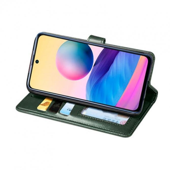 Чохол-книжка GETMAN Gallant for Xiaomi Redmi Note 13 Pro 4G Green-1