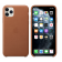 Чехол Apple Leather Case для iPhone 11 Pro Max Brown