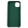 Чехол Leather Case для iPhone 11 Pro Max Dark Green
