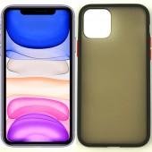Чехол MATT CASE для iPhone 11 Чёрный