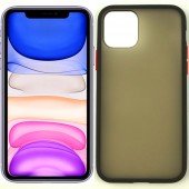 Чехол MATT CASE для iPhone 11 Pro Чёрный Чехол MATT CASE для iPhone 11 Pro Чёрный