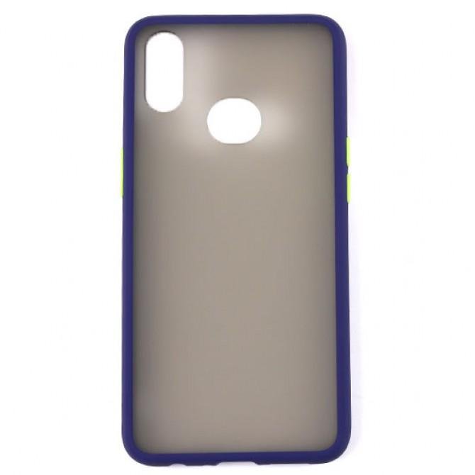Чохол MATT CASE для Samsung A107 Galaxy A10s темно синій-1