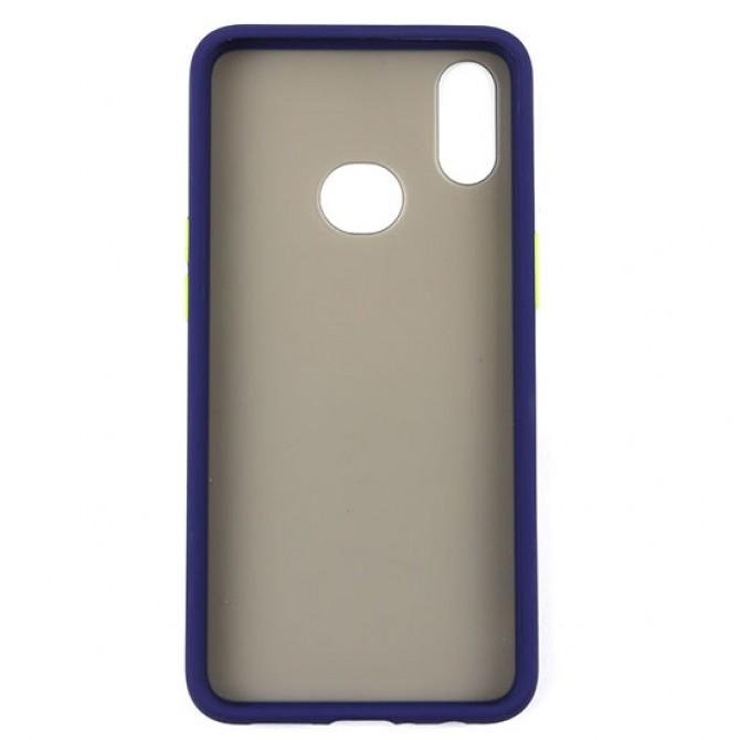 Чохол MATT CASE для Samsung A107 Galaxy A10s темно синій-2