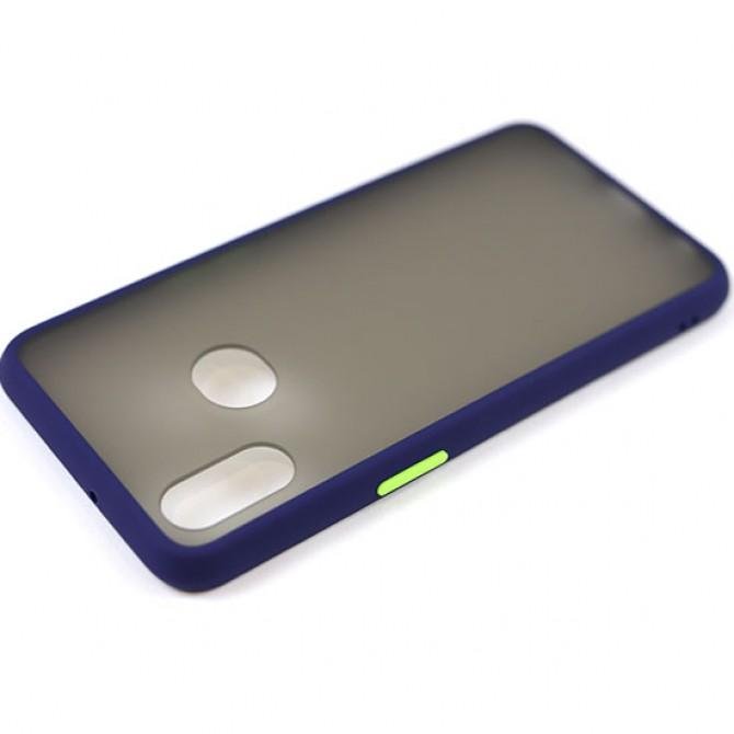 Чохол MATT CASE для Samsung A107 Galaxy A10s темно синій-4