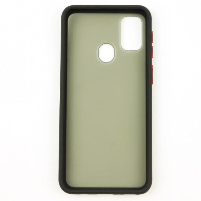 Чехол MATT CASE для Samsung M307 Galaxy M30s/M215 Galaxy M21 Чёрный-2