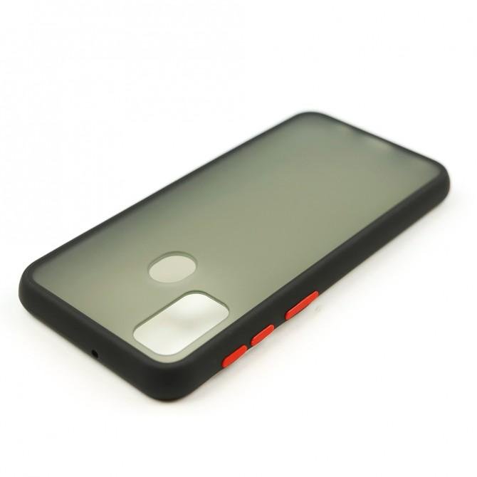 Чехол MATT CASE для Samsung M307 Galaxy M30s/M215 Galaxy M21 Чёрный-4