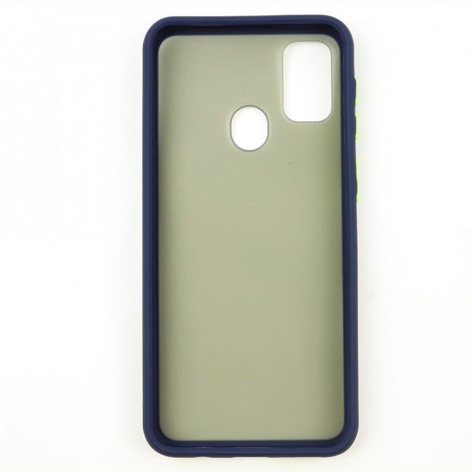 Чехол MATT CASE для Samsung M307 Galaxy M30s/M215 Galaxy M21 Dark Blue-2