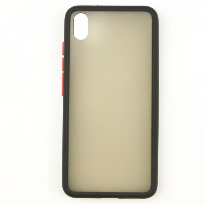 Чехол MATT CASE для Xiaomi Redmi 7A Чёрный-1