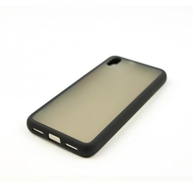 Чехол MATT CASE для Xiaomi Redmi 7A Чёрный-3