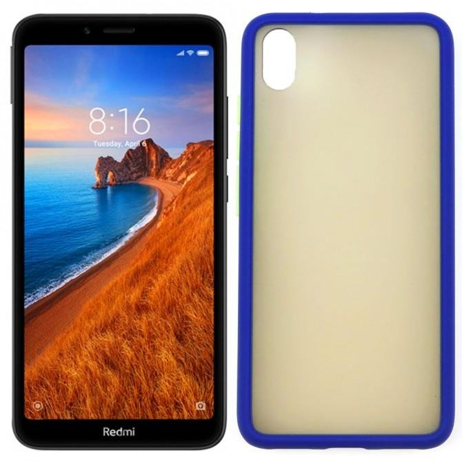 Чохол MATT CASE для Xiaomi Redmi 7A темно синій