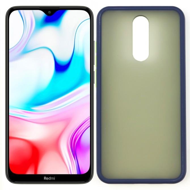 Чохол MATT CASE для Xiaomi Redmi 8 темно синій