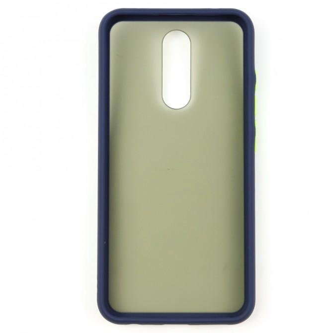 Чохол MATT CASE для Xiaomi Redmi 8 темно синій-2