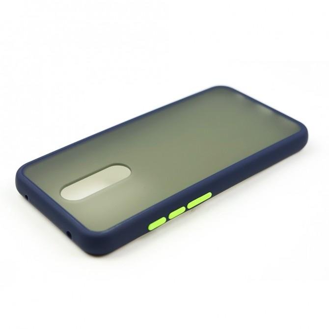 Чохол MATT CASE для Xiaomi Redmi 8 темно синій-4