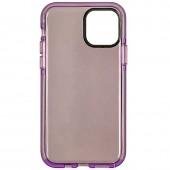 Чохол силіконовий Clear Neon для Apple iPhone 13 Фіолетовий