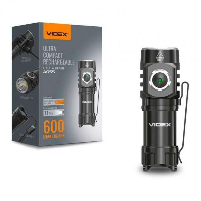 Фонарик VIDEX VLF-A055 (600Lm/5700K))-1