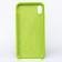 Оригинальный силиконовый чехол для iPhone X/Xs Салатовый FULL