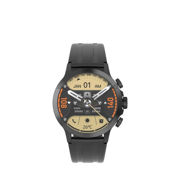 Смарт-часы iMiki XPLORER Pro Black Silicone Strap-1