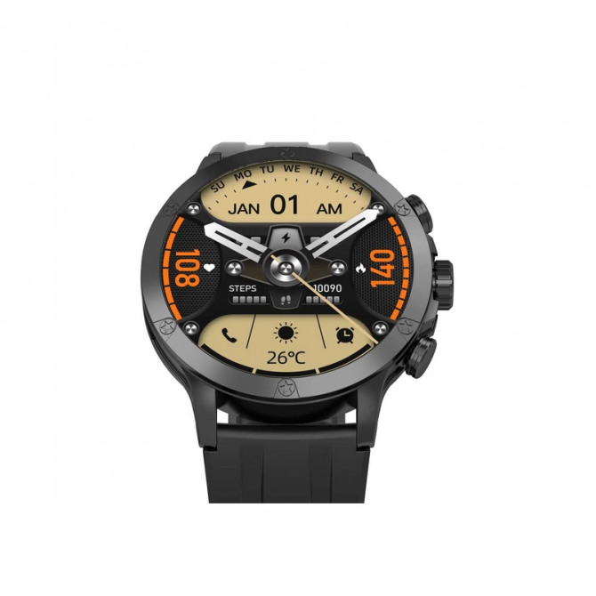 Смарт-часы iMiki XPLORER Pro Black Silicone Strap-2