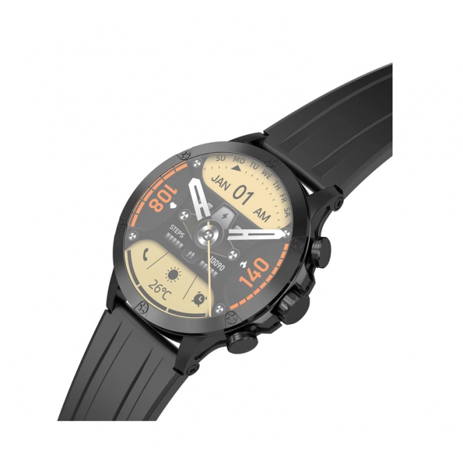 Смарт-часы iMiki XPLORER Pro Black Silicone Strap-3