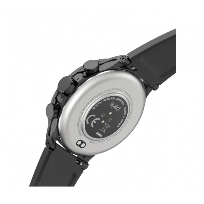 Смарт-часы iMiki XPLORER Pro Black Silicone Strap-4
