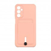 Чохол TPU Colorfull Pocket Card для Samsung Galaxy A24 4G Персиковий Чохол TPU Colorfull Pocket Card для Samsung Galaxy A24 4G Персиковий