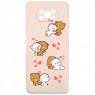 Чехол Funny Animals series для Xiaomi Poco X3 Pink Sand Bears