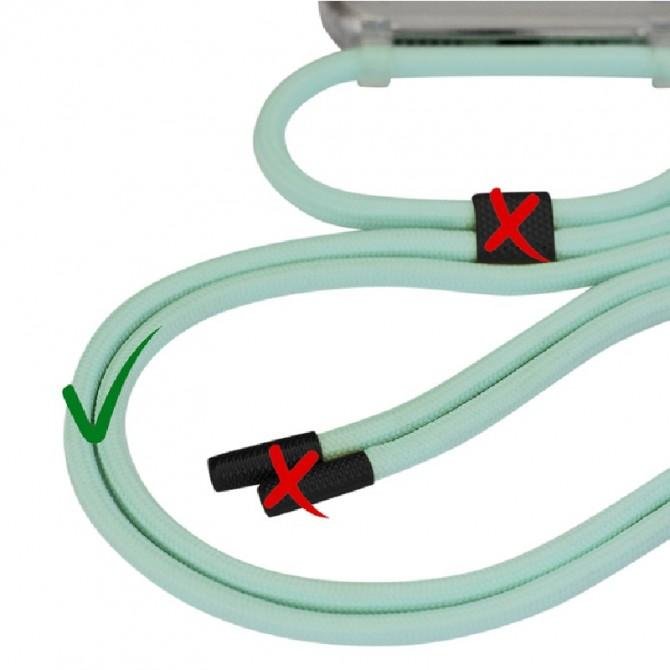 Шнурок для телефону (широкий) 150см (Pistachio)-1