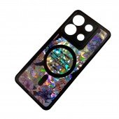 TPU+PC чохол Secret Flower для Xiaomi Poco X6/ Note 13 Pro 5G Black TPU+PC чохол Secret Flower для Xiaomi Poco X6/ Note 13 Pro 5G Black