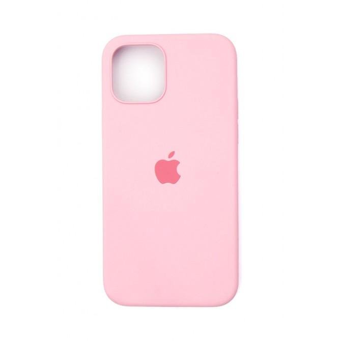 Оригинальный силиконовый чехол для iPhone 13 Pro Розовый FULL