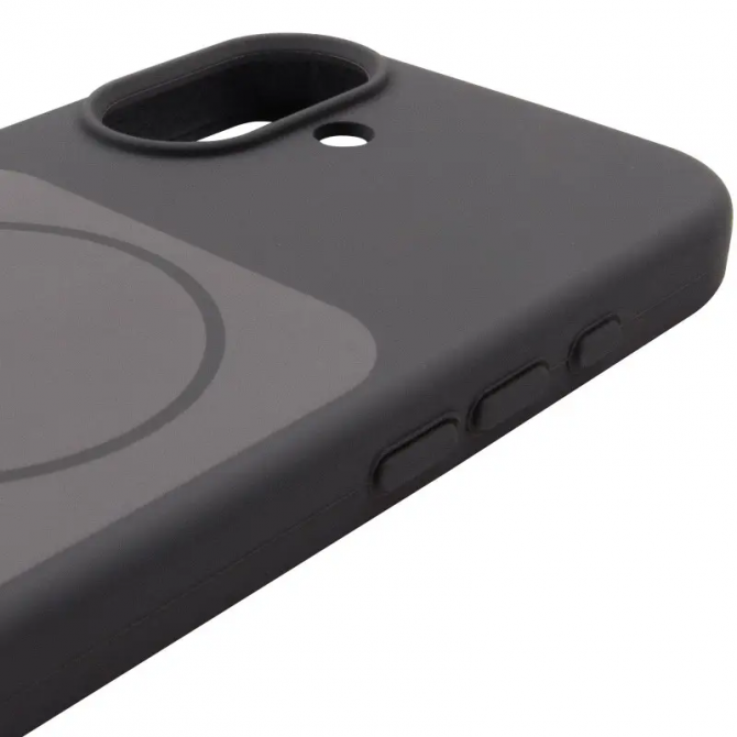 Накладка Liquid Magnetic для iPhone 17 Black-3