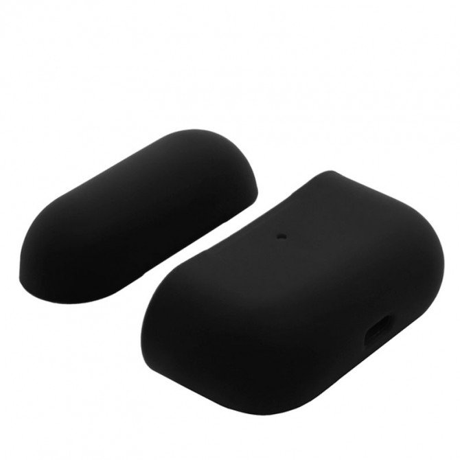 Чохол U-Like Silicone Protective Case для Airpods Pro Slim Чорний