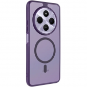 Чeхол TPU+PC Lyon Frosted series with Magsafe Xiaomi Redmi 14C / Poco C75 Purple
