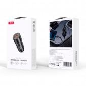 АЗП XO CC54 QC 3.0 18W Black