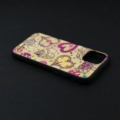 Чохол Bamboo Wooden Case with Diamonds для iPhone 11 Pro (5.8``) Серця Чохол Bamboo Wooden Case with Diamonds для iPhone 11 Pro (5.8``) Серця