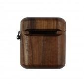Чехол U-LikeBamboo Wooden Case For Airpods Dark Brown