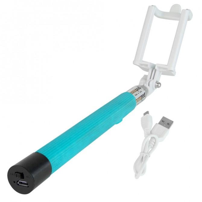 Монопод Optima Z07-5F with Bluetooth Синій-2