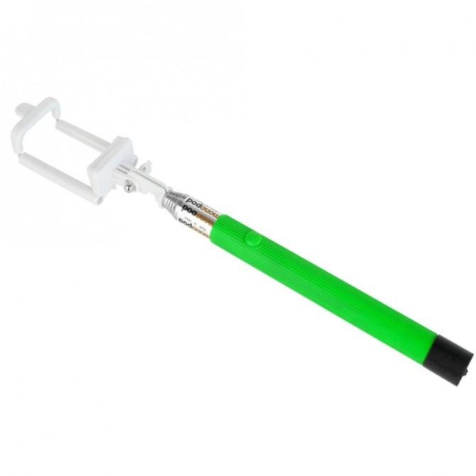 Монопод Optima Z07-5F with Bluetooth Зелений-1