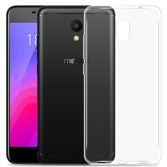 Чехол Ultra-thin 0.3 для Meizu M6 Прозрачный-1